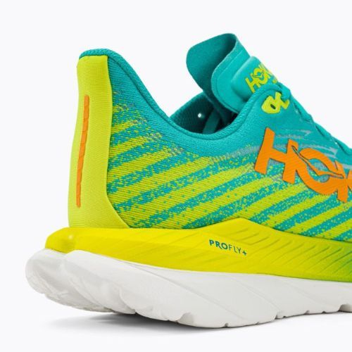 Scarpe da corsa da uomo HOKA Mach 5 ceramica/primula della sera