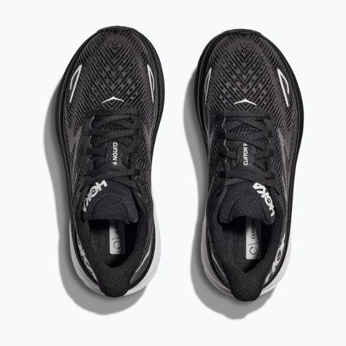 Scarpe da corsa da uomo HOKA Clifton 9 nero/bianco