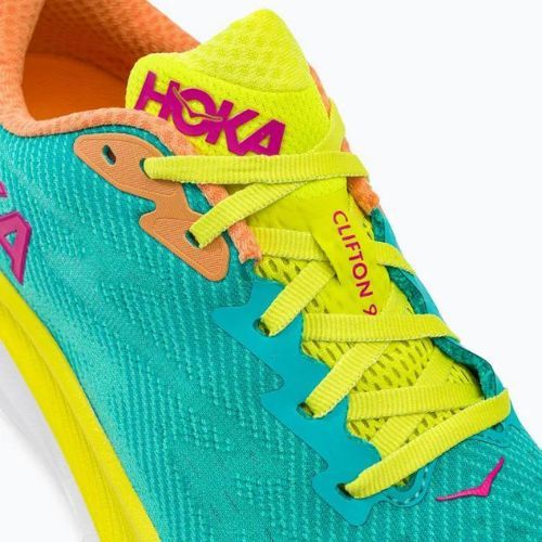 HOKA scarpe da corsa da uomo Clifton 9 ceramica/primula serale