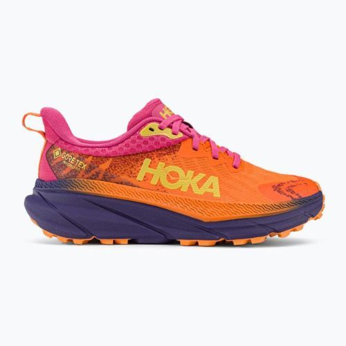 Scarpe da corsa da donna HOKA Challenger ATR 7 GTX arancione vibrante/rosa achillea