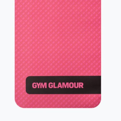 Tappetino fitness Gym Glamour 4 mm rosa