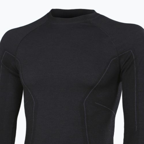 Maglia termica da uomo Brubeck Active Wool nera