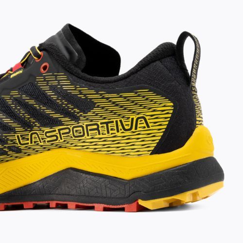 Scarpa da corsa La Sportiva Jackal II uomo nero/giallo