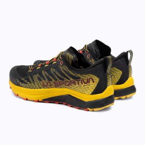 Scarpa da corsa La Sportiva Jackal II uomo nero/giallo
