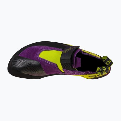Scarpa da arrampicata La Sportiva da uomo Python purple/lime punch