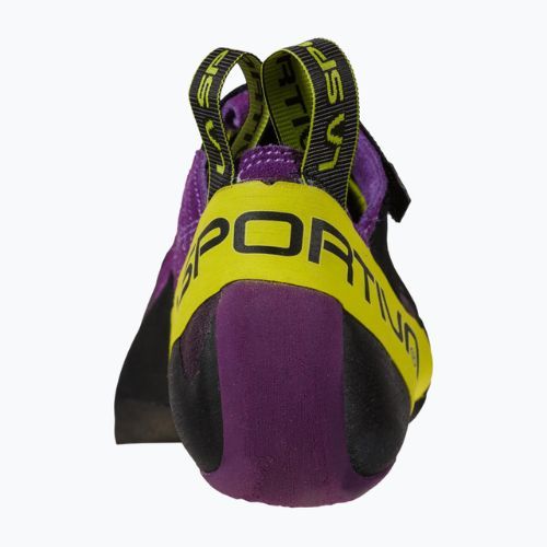 Scarpa da arrampicata La Sportiva da uomo Python purple/lime punch