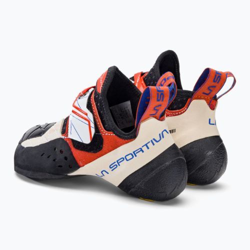 Scarpa da arrampicata La Sportiva donna Solution white/lily orange