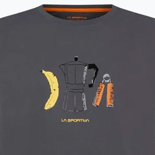 Camicia da arrampicata La Sportiva da uomo Breakfast carbon/maple