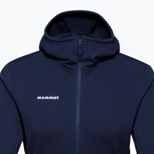Felpa trekking donna Mammut Aconcagua Light ML con cappuccio marino