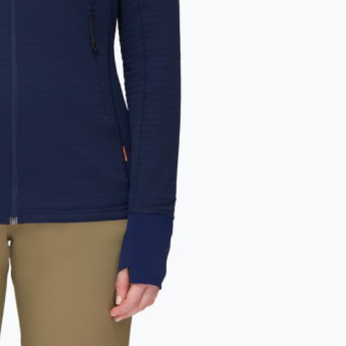 Giacca da trekking da donna Mammut Taiss Light ML con cappuccio marine