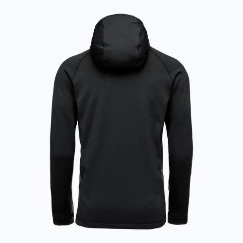 Felpa da trekking da uomo Black Diamond Factor Hoody nero