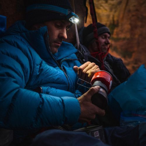 Black Diamond Storm 500-R azul torcia frontale