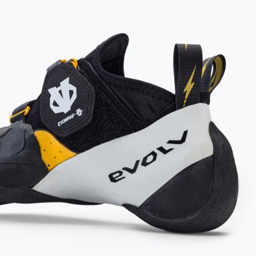 Scarpa da arrampicata Evolv Shaman Pro bianco/nero