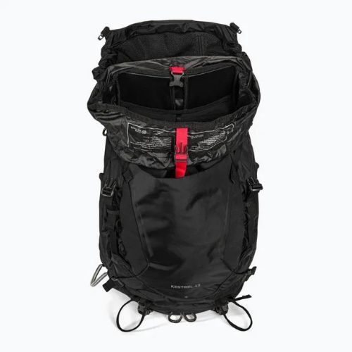 Zaino da trekking da uomo Osprey Kestrel 48 nero