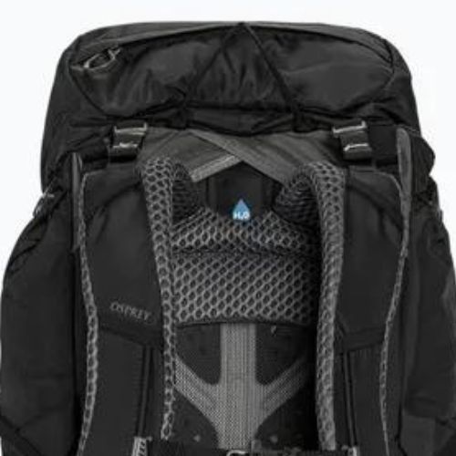 Zaino da trekking da uomo Osprey Kestrel 58 l nero