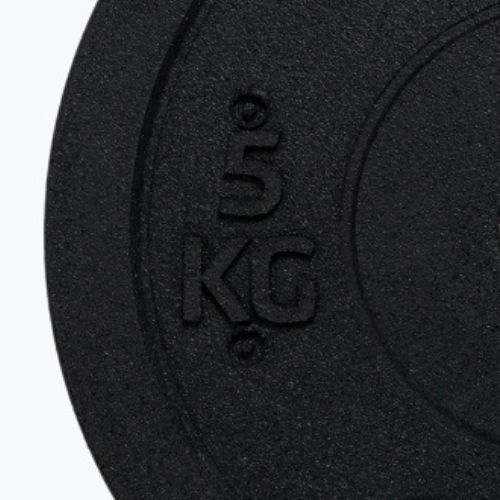 Peso olimpico TREXO TRX-BMP005 5 kg nero