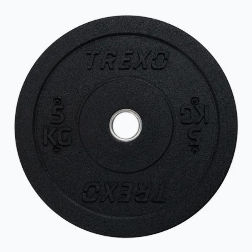 Peso olimpico TREXO TRX-BMP005 5 kg nero
