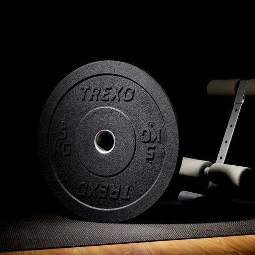 Peso olimpico TREXO TRX-BMP005 5 kg nero
