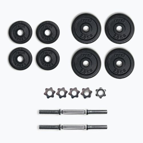 TREXO DK20 Set di manubri da 20 kg