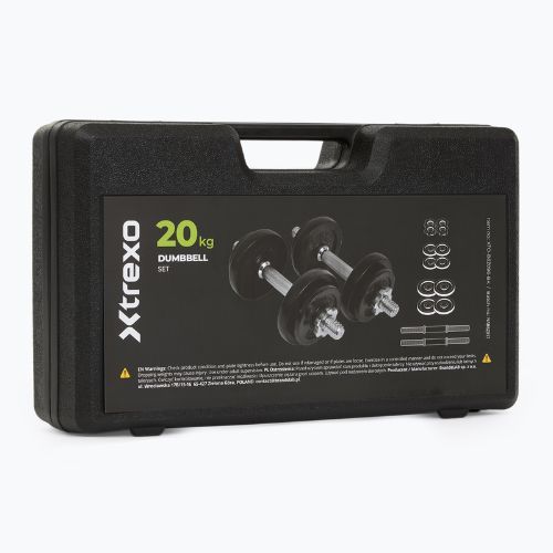 XTREXO DK20 Set di manubri da 20 kg