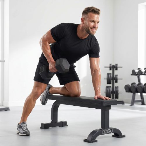 Manubri gommati XTREXO Hex 25 kg