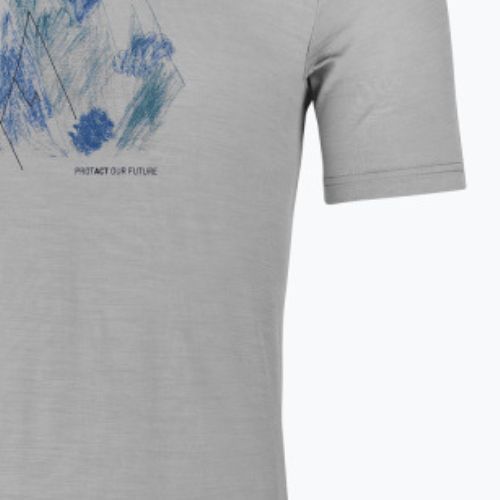 Maglietta da trekking da uomo ORTOVOX 140 Cool Mtn Playground grigio ferro