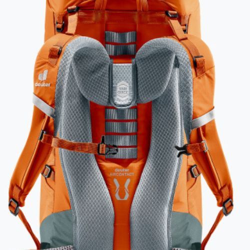 Zaino da trekking Deuter Aircontact Lite 40 + 10 l castagna/teal