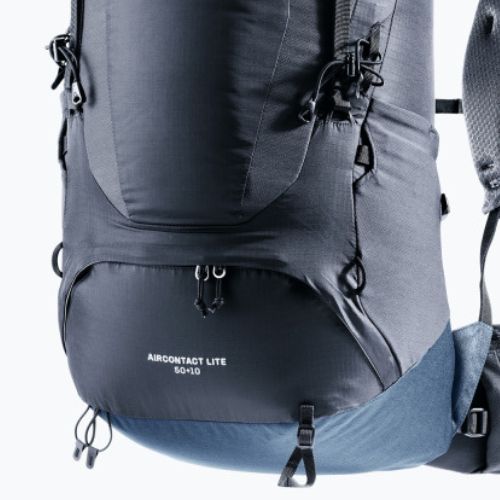 Zaino da trekking Deuter Aircontact Lite 50 + 10 l nero/marino