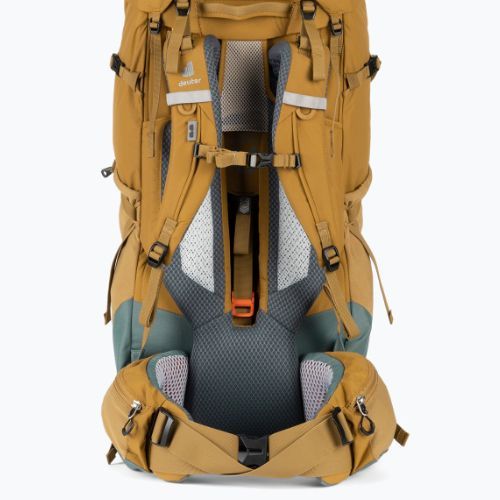 Zaino da trekking Deuter Aircontact Core 50+10 l mandorla/teal 3350322