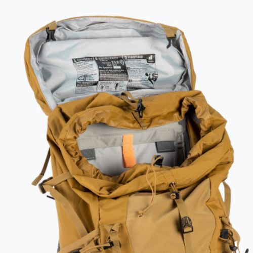 Zaino da trekking Deuter Aircontact Core 50+10 l mandorla/teal 3350322