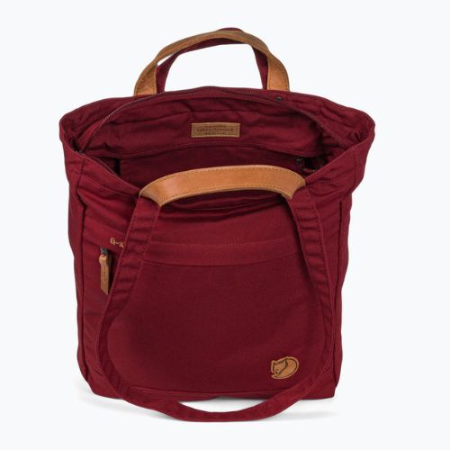 Fjällräven Borsa Totepack n. 1 14 l rosso bordeaux