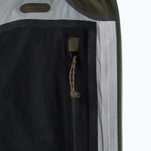 Giacca da pioggia da uomo Fjällräven Keb Eco-Shell foresta profonda