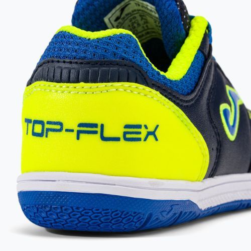 Scarpe da calcio per bambini Joma Top Flex IN blu/giallo