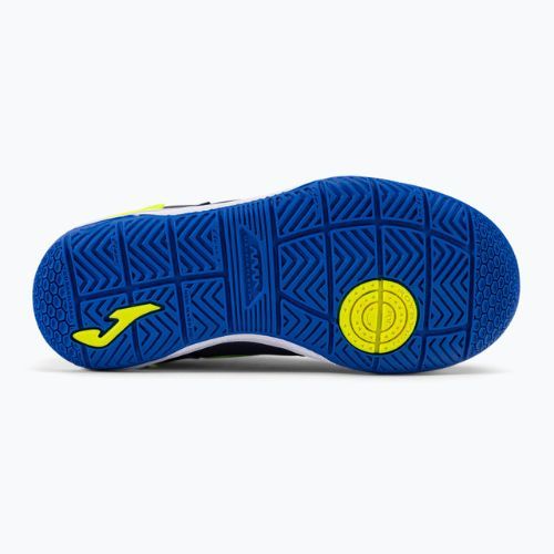 Scarpe da calcio per bambini Joma Top Flex IN blu/giallo