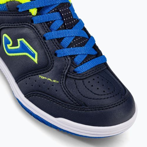 Scarpe da calcio per bambini Joma Top Flex IN blu/giallo