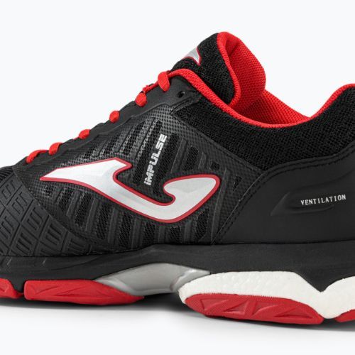 Scarpe da pallavolo da uomo Joma V.Impulse nero/rosso
