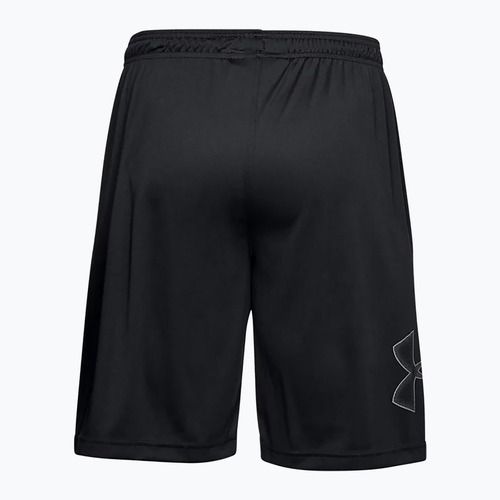 Pantaloncini da allenamento Under Armour Tech Graphic uomo nero/grafite