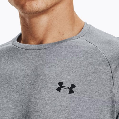 Maglietta da allenamento Under Armour Tech 2.0 steel light heather/nero da uomo