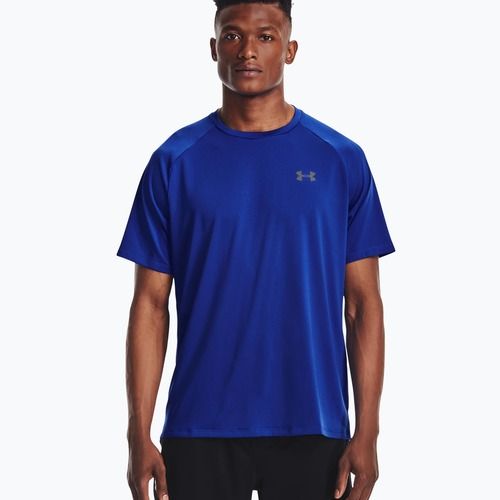 Maglietta da allenamento Under Armour Tech 2.0 da uomo royal/grafite