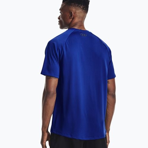 Maglietta da allenamento Under Armour Tech 2.0 da uomo royal/grafite