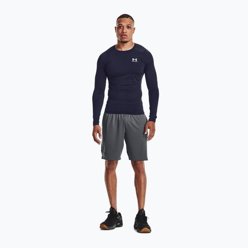 Under Armour HG Armour Comp Uomo manica lunga da allenamento mezzanotte marina/bianco