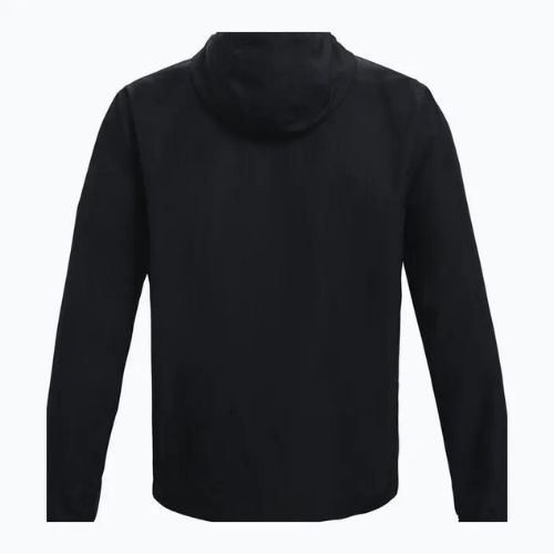 Under Armour Sportstyle Windbreaker giacca da allenamento da uomo nero/grigio campo/nero