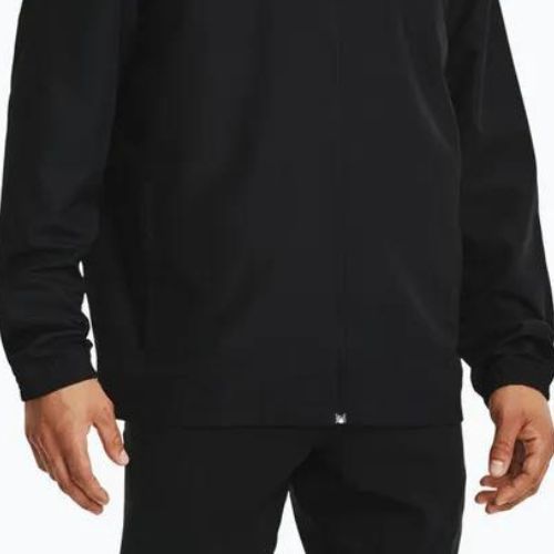 Under Armour Sportstyle Windbreaker giacca da allenamento da uomo nero/grigio campo/nero