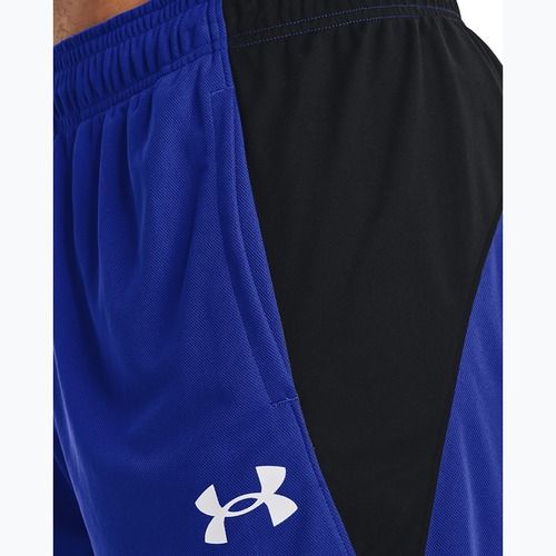 Pantaloncini da basket Under Armour Baseline 10In da uomo, royal/bianco