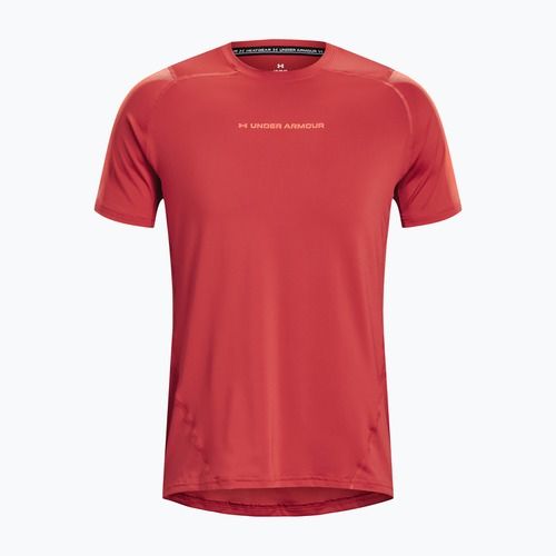 Maglietta da allenamento Under Armour da uomo HG Armour Nov Fitted SS chakra/dopo l'ustione/dopo l'ustione
