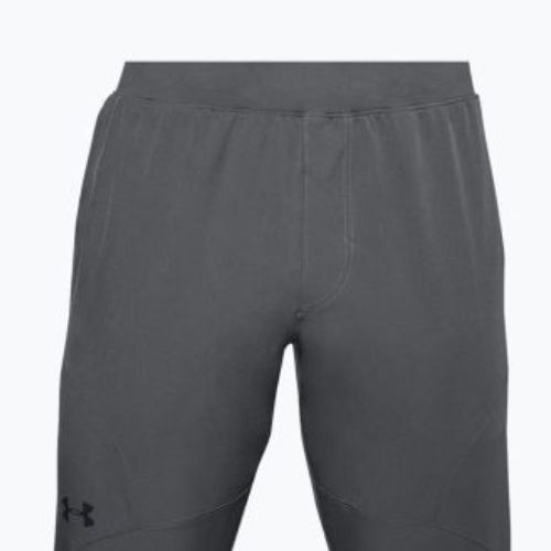 Pantaloni da allenamento Under Armour Unstoppable Tapered da uomo grigio pece/nero