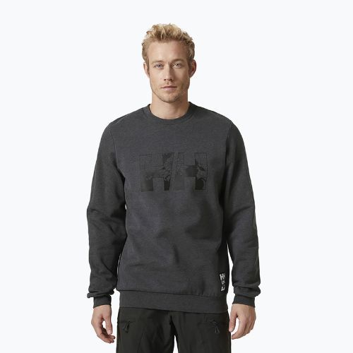 Maglione Helly Hansen Arctic Ocean uomo ebano melange