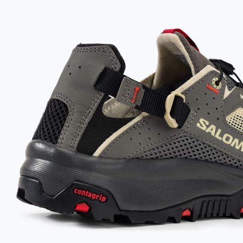 Scarpe da trekking uomo Salomon Techamphibian 5 pewter/moth/fiery red