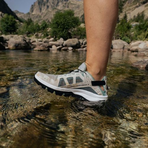 Salomon Techamphibian 5 lunroc/aqua/bianco scarpe da acqua da donna
