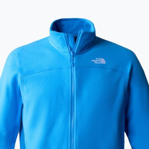 Felpa da trekking da uomo The North Face 100 Glacier FZ blu super sonic